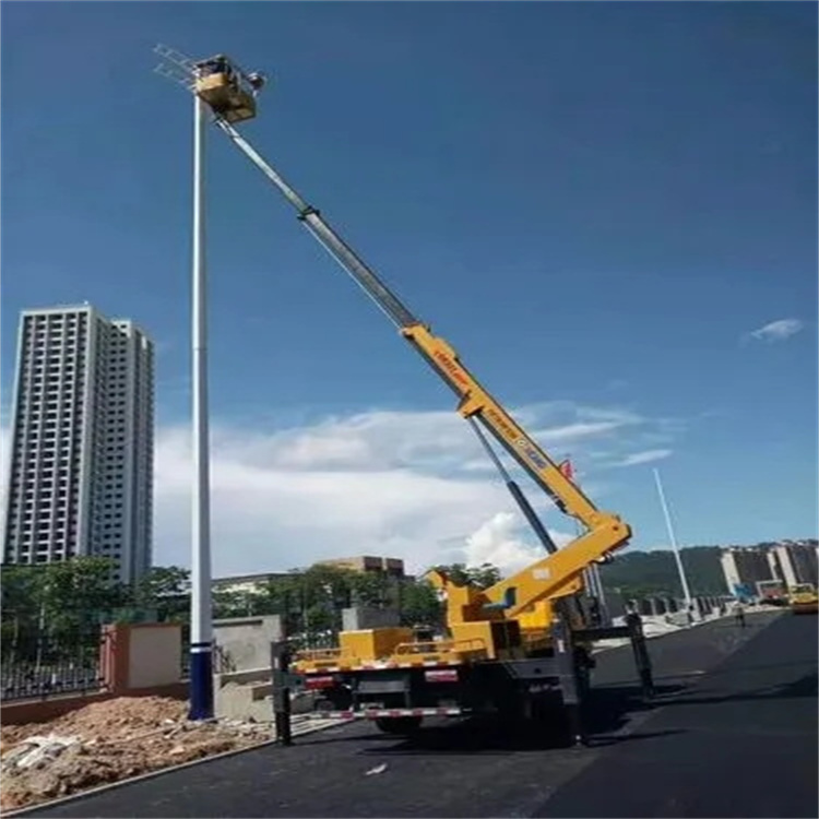 都昌县维修路灯的曲臂升降车出租