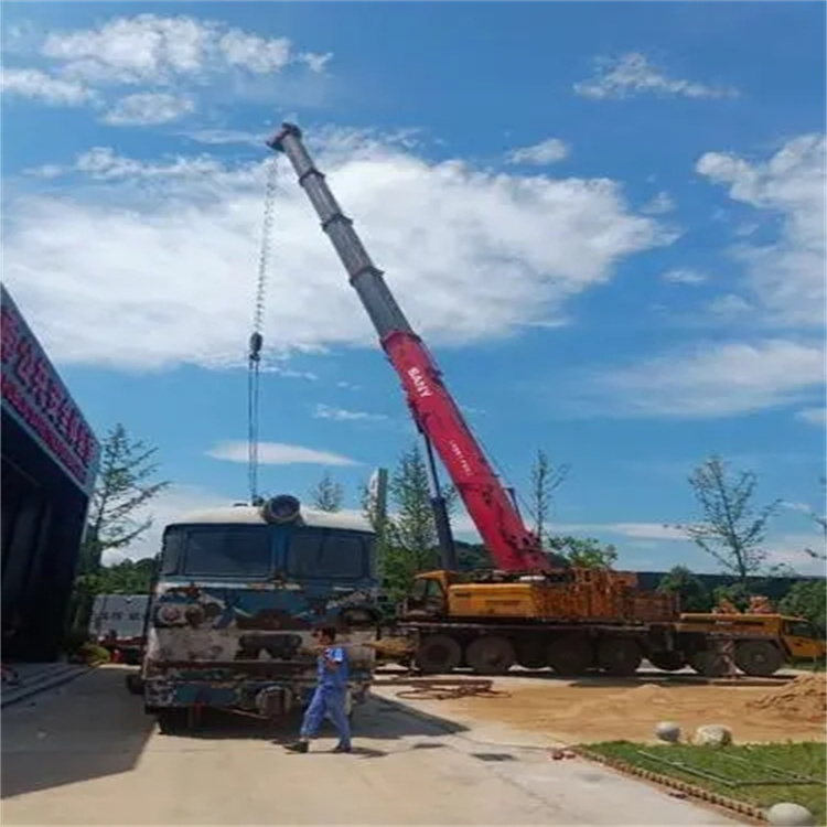 都昌县50吨吊车租赁电话一键获取！满足工厂搬迁、设备吊装等多种场景需求